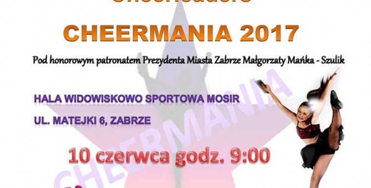 VI Międzynarodowy Turniej Cheerleaders Cheermania 2017